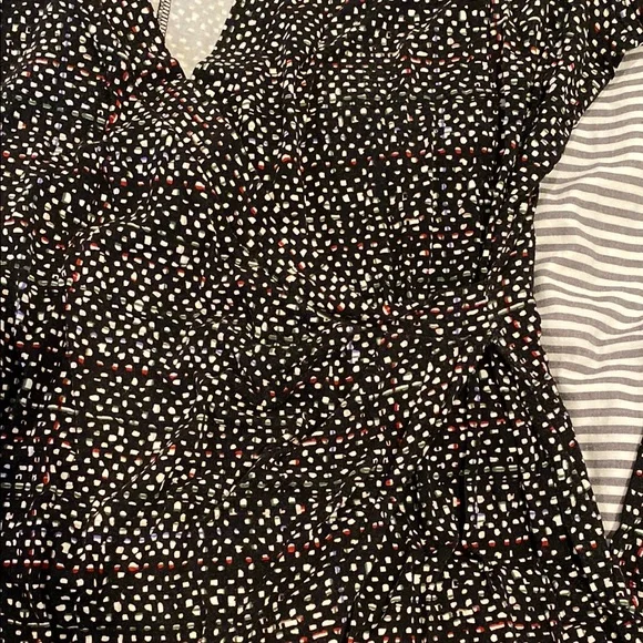 GAP Polka Dot faux wrap Dress - Picture 3 of 6